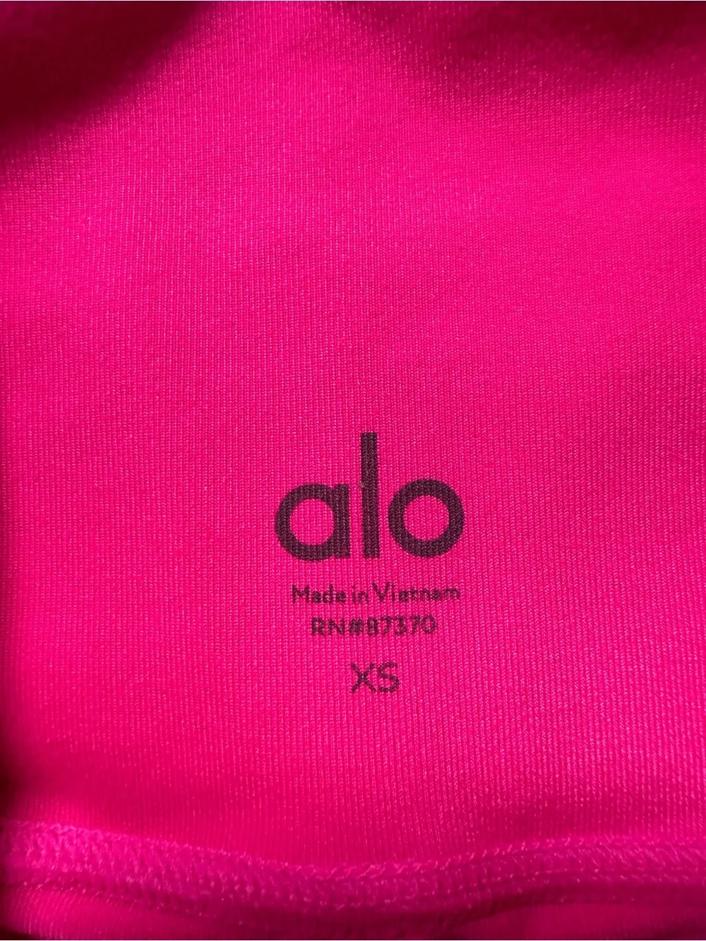 ALO Yoga High-Rise Bike Shorts in Hot Pink